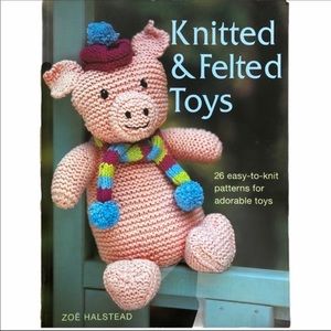 ♥️ 3/$12 Knitted and Felted Toys Pattern Book